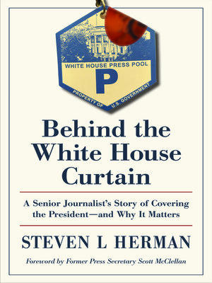 cover image of Behind the White House Curtain